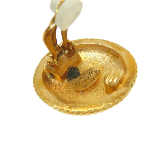 CHANEL Authentic Gold Earrings - Picture 6 of 8
